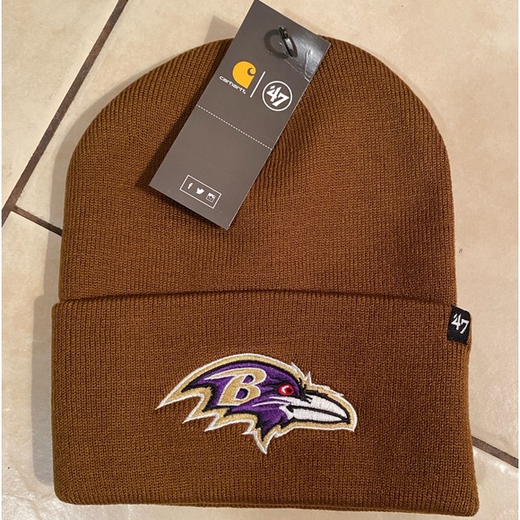 Baltimore Ravens Winter Hat Unisex - Picture 1 of 2